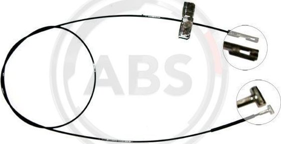 Трос ручника (тросик ручного тормоза) ABS. Артикул K17252