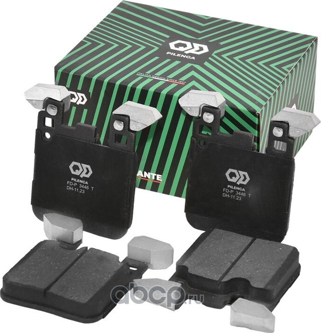 Колодки тормозные дисковые задние Performante (Pilenga). Артикул FDP3446T