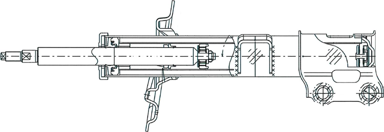 Амортизатор CTR. Артикул GY1052O