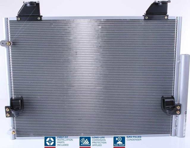 Радиатор кондиционера (конденсатор) Nissens (алюминий) для Toyota Hilux VII 2004-2015. Артикул 940083