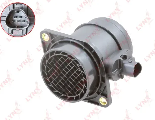 Датчик массового расхода воздуха LADA Priora 1.6 07-18 (Lynxauto). Артикул dm-1408