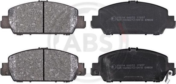 Тормозные колодки ABS. Артикул 35014