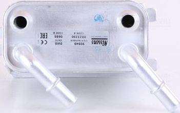 Радиатор масляный (маслоохладитель) для двигателя Nissens (алюминий). Артикул 90949