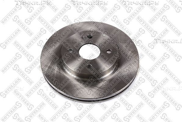 Тормозной диск Stellox передний для Mazda 2 II (DE) 2007-2015. Артикул 6020-1123V-SX