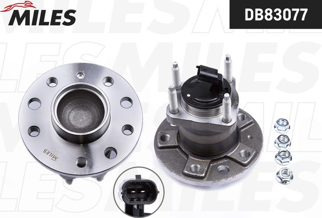 Ступица колеса с интегрированным подшипником Miles. Артикул DB83077