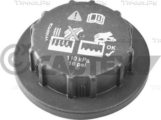 Крышка расширительного бачка RANGE ROVER III Cautex (полимерный материал). Артикул 758444