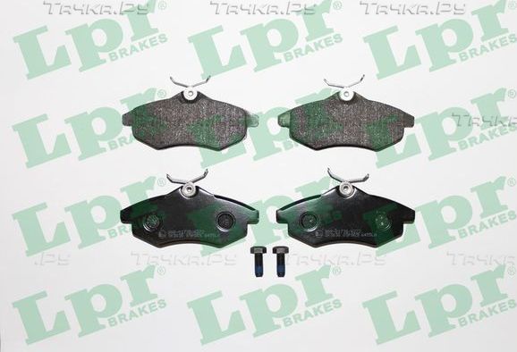 Тормозные колодки LPR передние для Citroen C3 I 2002-2010. Артикул 05P805