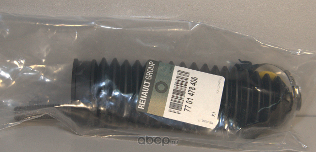 Рулевая тяга Renault внутренняя для Renault Kangoo I 2005-2009. Артикул 7701478406