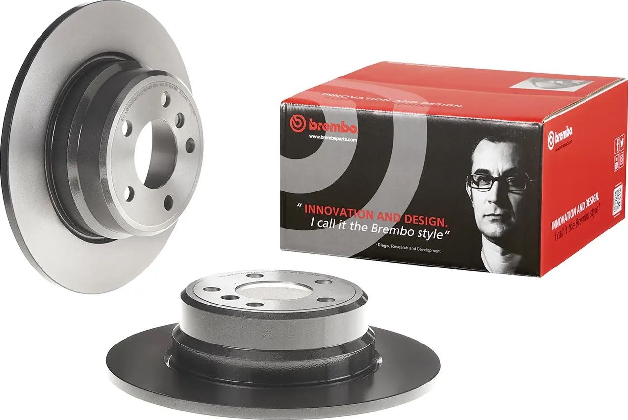 Тормозной диск Brembo PRIME LINE - UV Coated. Артикул 08.7019.81