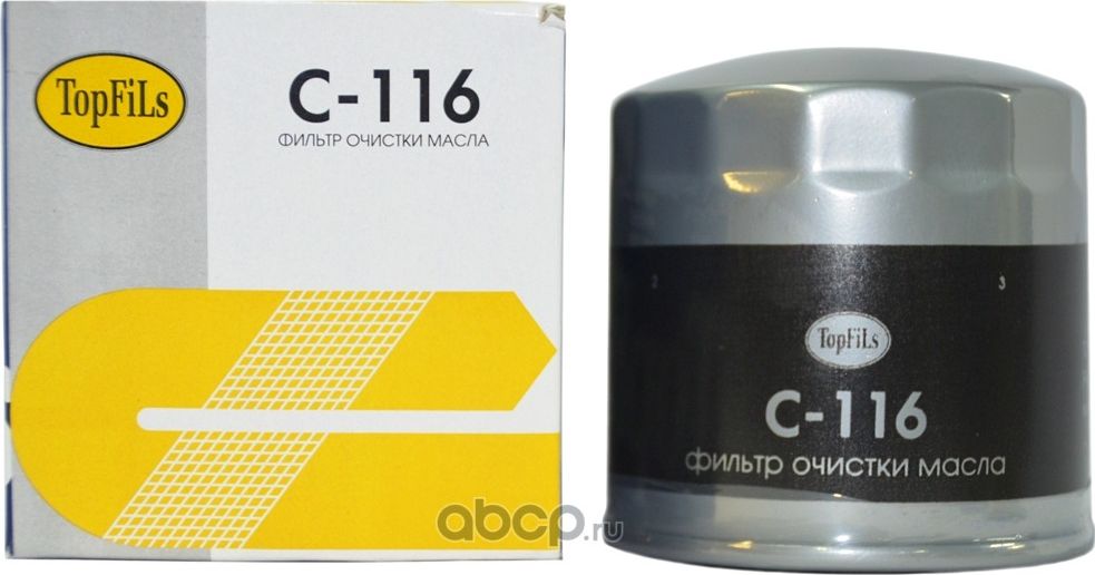 Фильтр масляный (Topfils). Артикул C116