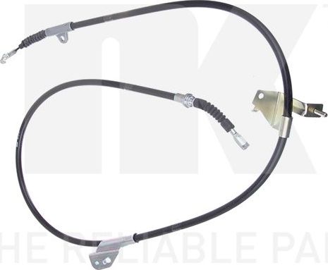 Трос ручника (тросик ручного тормоза) NK. Артикул 902297