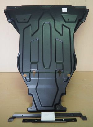 Защита композитная АВС-Дизайн для картера и КПП Audi A4 B9 2015-2025. Артикул 02.10k