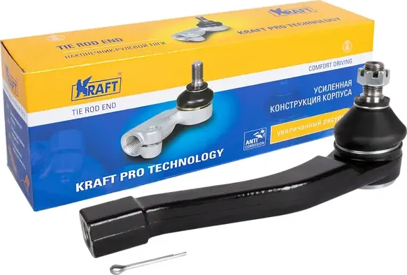 Наконечник рулевой тяги SSANGYONG ACTYON 05- 2.0 лев. (Kraft). Артикул KT032327