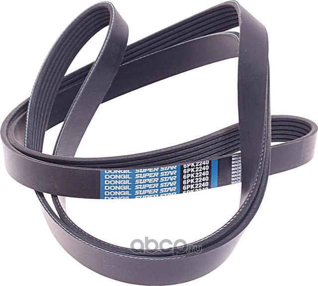 Ремень поликлиновой 6PK 2240 DR5000 EPDM EX (Dongil). Артикул 6pk2240