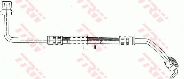 Тормозной шланг TRW передний правый для Ford Transit V 1994-2000. Артикул PHD248