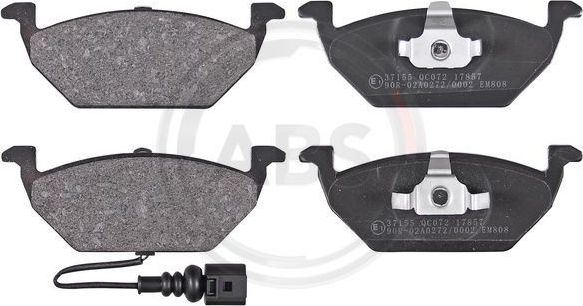 Тормозные колодки ABS. Артикул 37155