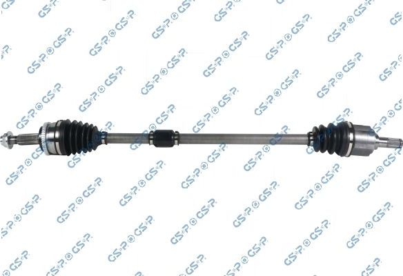 Полуось (привод в сборе, приводной вал) GSP передняя правая для Hyundai Creta I 2016-2026. Артикул 203930