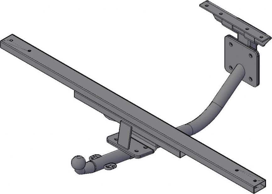 Фаркоп Трейлер для ВАЗ Нива 2121, 21213, 21214 1977-2026. Артикул 2121.02.P