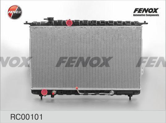 Радиатор охлаждения двигателя Fenox для Kia Opirus I 2003-2011. Артикул RC00101