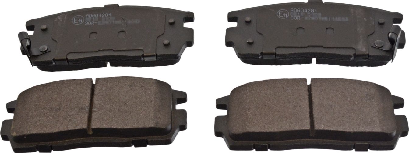 Тормозные колодки Blue Print. Артикул ADG04281