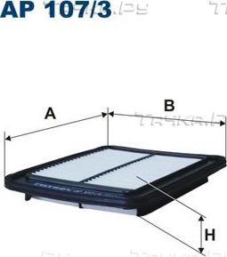 Воздушный фильтр Filtron. Артикул AP 107/3