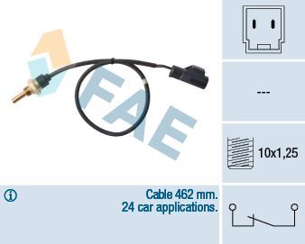 Датчик температуры охлаждающей жидкости FAE. Артикул 32424