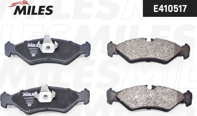 Тормозные колодки Miles (Low-Metallic). Артикул E410517