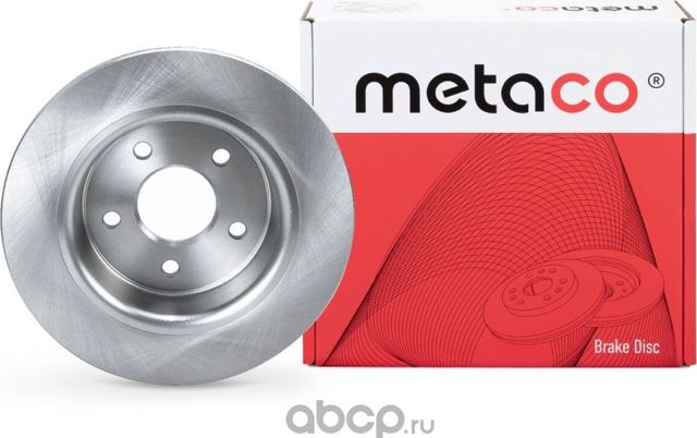 Диск тормозной задний (Metaco). Артикул 3060204