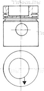 Поршень Kolbenschmidt. Артикул 93831600