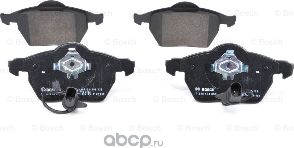 Колодки тормозные передние (Bosch). Артикул 986494050