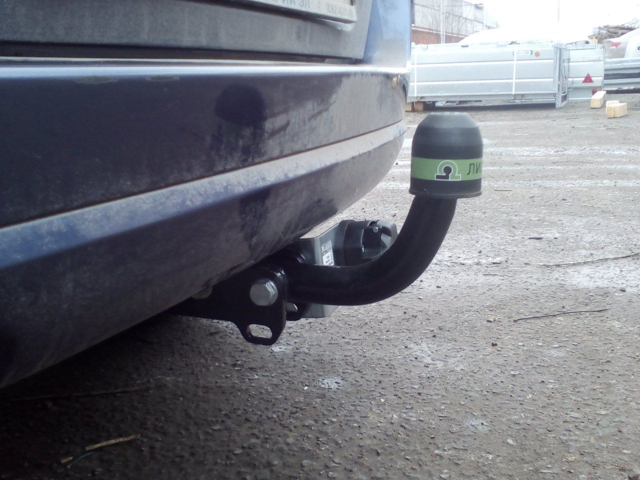 Фаркоп Лидер-Плюс для Ford Fusion II хэтчбек 2002-2012. Артикул F104-A