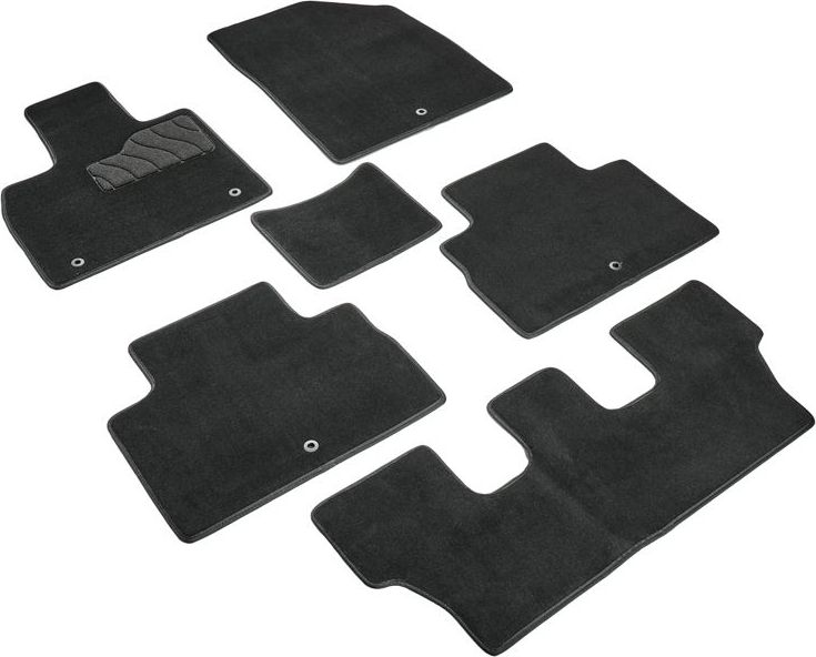 Коврики Seintex ворсовые для салона Hyundai Palisade I 2018-2026. Артикул 96088