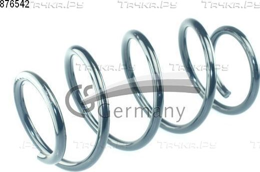 Пружина подвески CS-Germany передняя для Nissan Juke I 2010-2019. Артикул 14.876.542