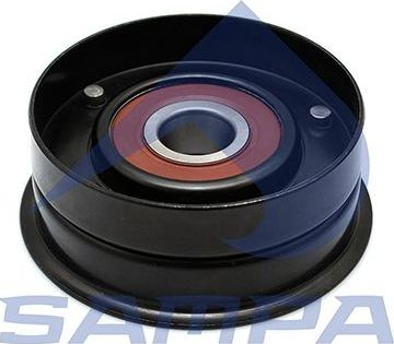 Натяжной ролик (натяжитель) приводного поликлинового ремня Sampa. Артикул 051.064