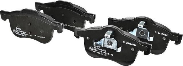 Тормозные колодки Delphi (Low-Metallic) передние для Volvo V70 II 1999-2008. Артикул LP1458