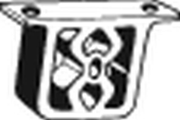 Крепление глушителя Bosal (Бельгия). Артикул 255-054