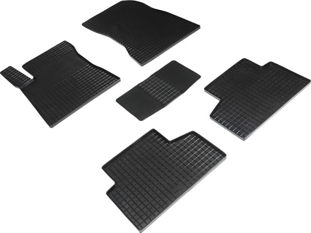 Коврики резиновые Seintex с узором сетка для салона Mercedes-Benz GLB-Класс X247 2019-2026. Артикул 94925