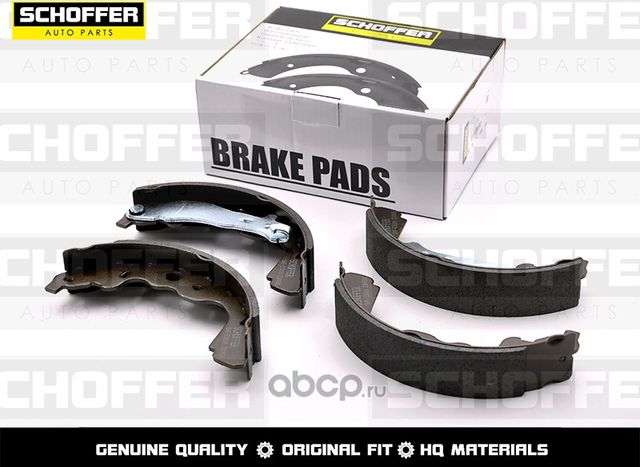 Колодки тормозные задние RENAULT DUSTERKAPTURDOK (Schoffer). Артикул SHF23009