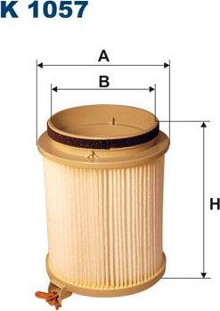 Салонный фильтр Filtron. Артикул K 1057