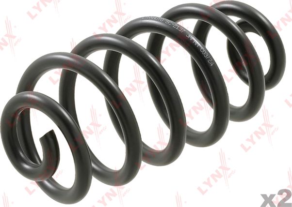 Пружина подвески LYNXauto задняя для SEAT Exeo 2008-2013. Артикул SC-2137