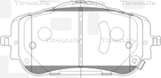 Тормозные колодки CTR. Артикул GK1532
