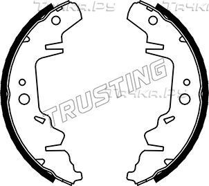Тормозные колодки Trusting задние для Chrysler Voyager IV 2000-2007. Артикул 023.001