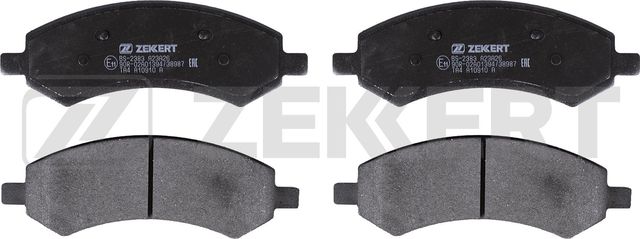 Тормозные колодки Zekkert передние для Dodge RAM IV (DS/DJ) 2008-2010. Артикул BS-2383
