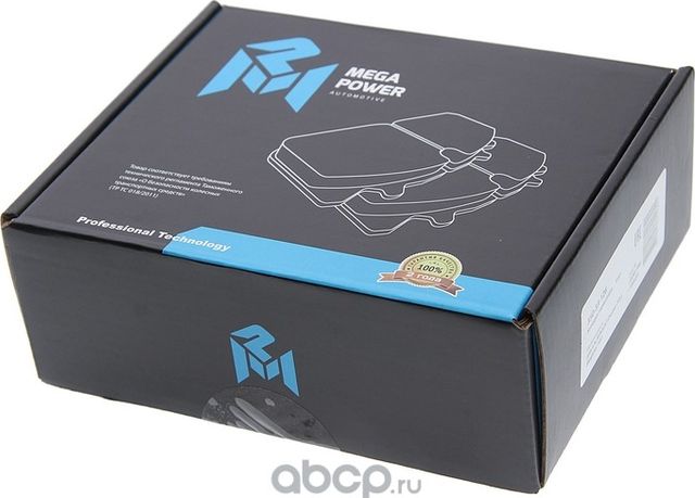 Колодки тормозные RENAULT Duster (10-),Megane (10-) передние (4шт.) MEGAPOWER Megapower. Артикул 35033126