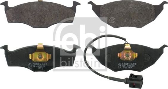 Тормозные колодки Febi Bilstein передние для Audi 50 1974-1978. Артикул 16620