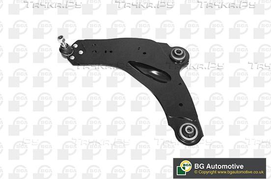 Поперечный рычаг передней подвески BGA левый нижний для Nissan Primastar I 2001-2014. Артикул TRC6305