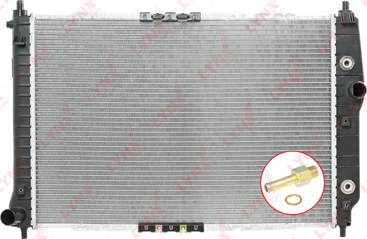 Радиатор охлаждения двигателя LYNXauto. Артикул RB-1005