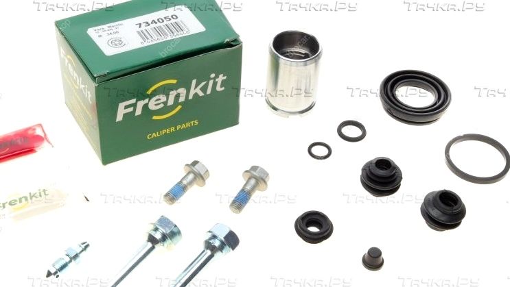 Ремкомплект тормозного суппорта Frenkit задний для Kia Rio IV 2017-2026. Артикул 734050