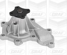 Помпа (водяной насос) Graf для Nissan Almera Tino I 2000-2006. Артикул PA823
