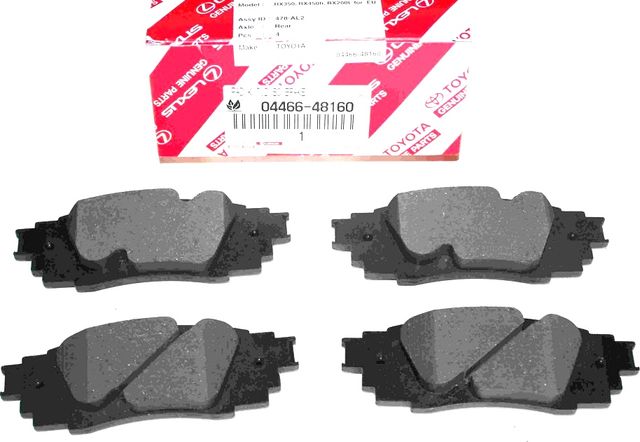Тормозные колодки Toyota задние для Lexus RX IV 2015-2026. Артикул 0446648160